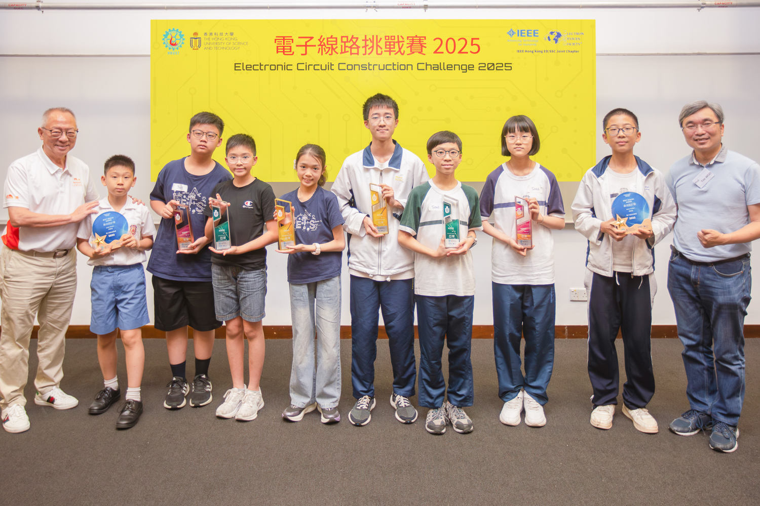 HKUST – Electronic Circuit Challenge 2025 – Grand Slam for TWO consecutive years